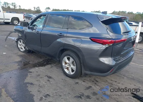 2022 Toyota Highlander L from USA, damaged, VIN 5TDCZRAH2NS553703